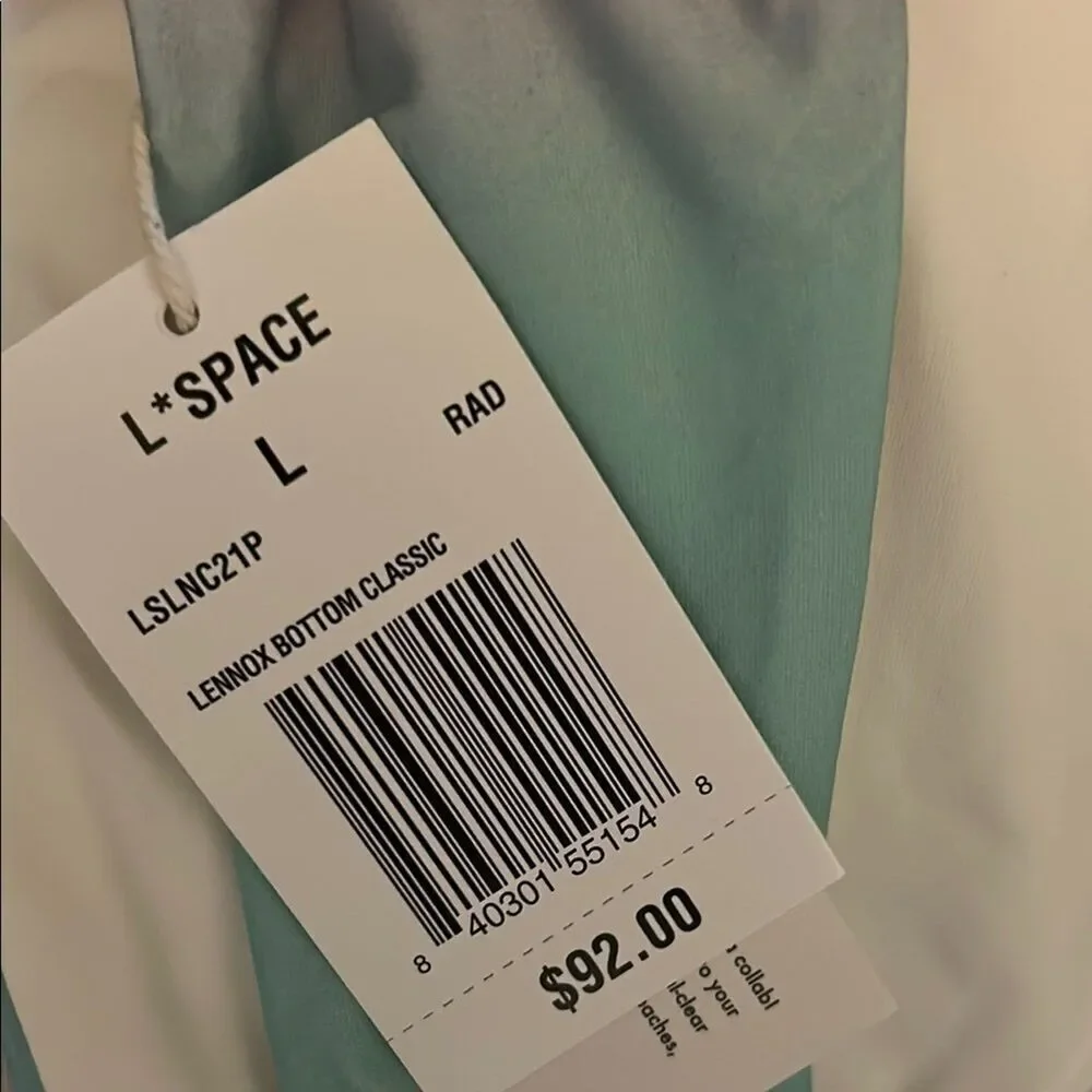 L*SPACE Lennox Bottom Classic In Radiant Size Large NWT